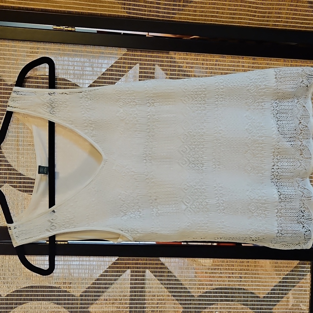 Lace Ralph Lauren Linen tank top- vintage